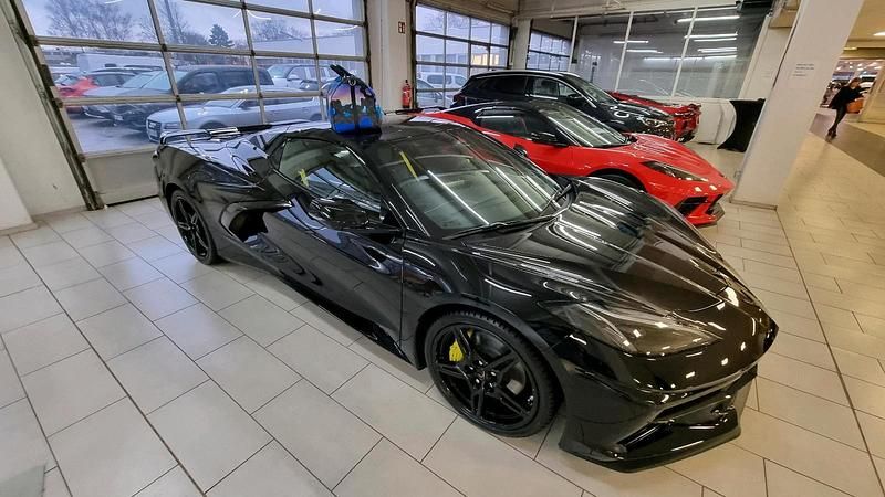 Schwarz Gebraucht 2023 Chevrolet Corvette Stingray Cabrio | 93.900 € - Bild 1/4
