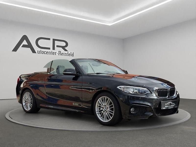 Schwarz Gebraucht 2015 BMW 228 M Sport Cabrio | 15.490 € (Guter Preis) - Bild 1/4