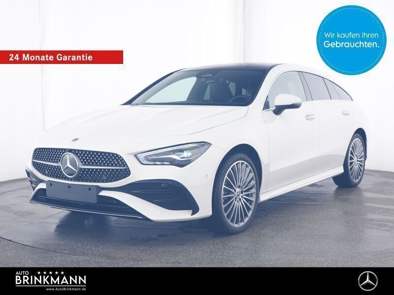 Unilack polarweiß Gebraucht 2023 Mercedes CLA250e Shooting Brake Advanced Plus Kombi | 38.580 € (Teuer) - Bild 1/4