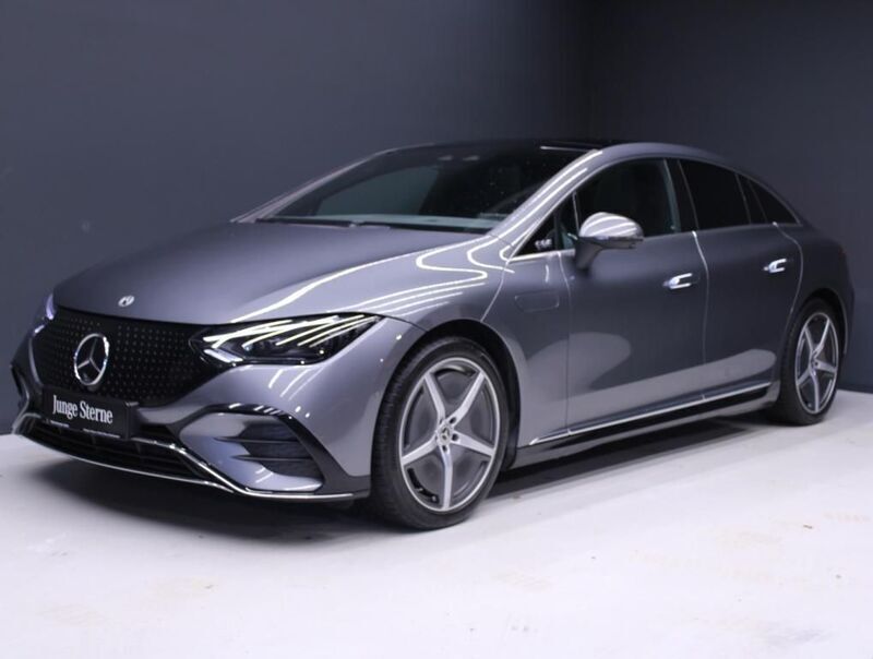 Metalliclack selenitgrau Gebraucht 2022 Mercedes EQE350 AMG Limousine | 48.370 € (Fairer Preis) - Bild 1/4
