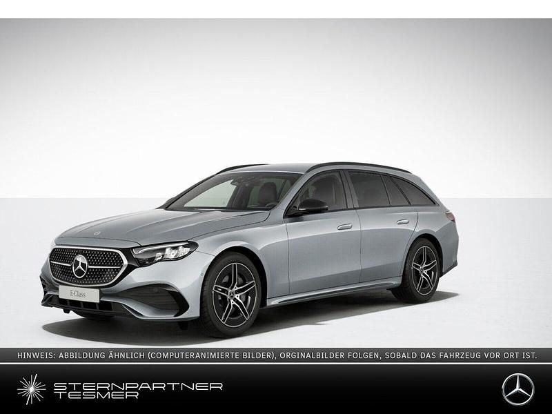 Silber Gebraucht 2025 Mercedes E220 AMG Limousine | 54.890 € (Fairer Preis) - Bild 1/3