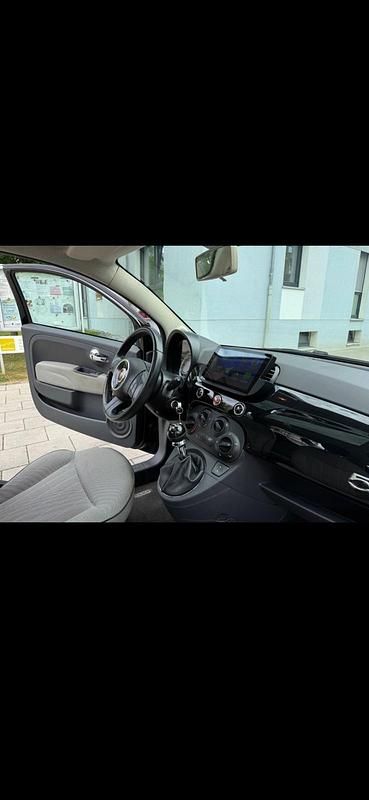 Gebraucht Fiat 500 69 PS (50 kW) 2008 Schwarz Kleinwagen