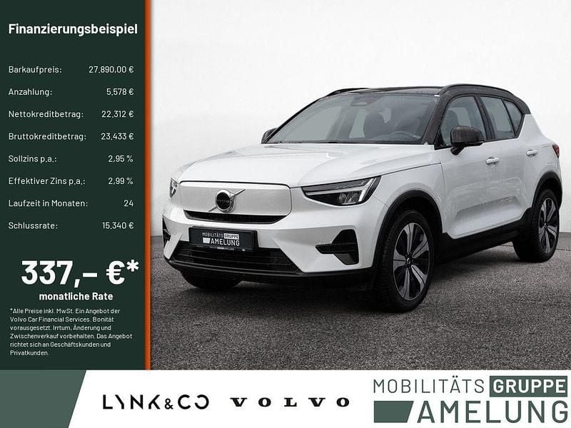 Crystal weiss Gebraucht 2022 Volvo XC40 Core SUV | 27.890 € (Superpreis) - Bild 1/4
