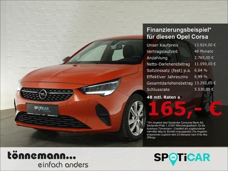 Orange Gebraucht 2022 Opel Corsa Elegance Kleinwagen | 13.824 € (Guter Preis) - Bild 1/4
