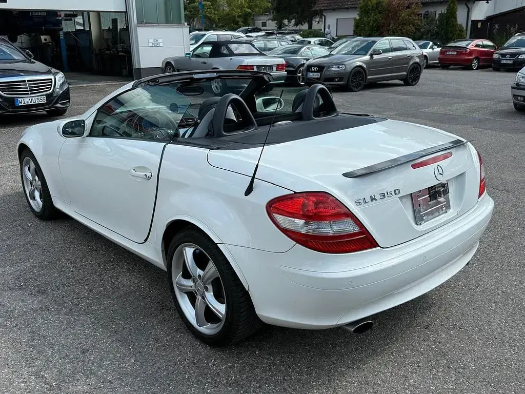 Gebraucht Mercedes SLK350 272 PS (200 kW) 2005 Weiß Cabrio