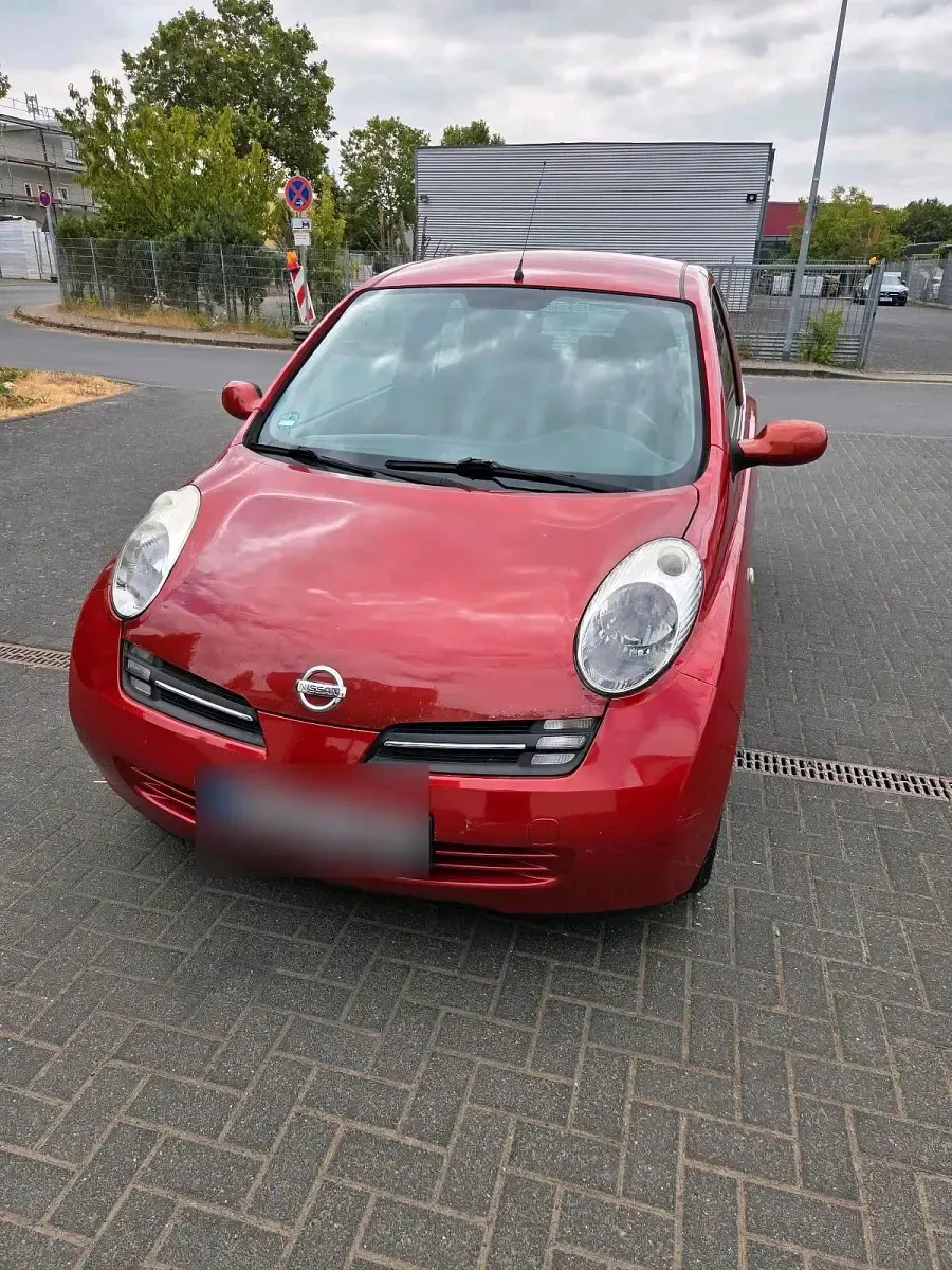 Gebraucht Nissan Micra 65 PS (47 kW) 2005 Rot Kleinwagen