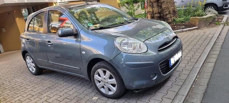 Grau Gebraucht 2012 Nissan Micra Acenta Kleinwagen | 3.500 € (Guter Preis) - Bild 1/4