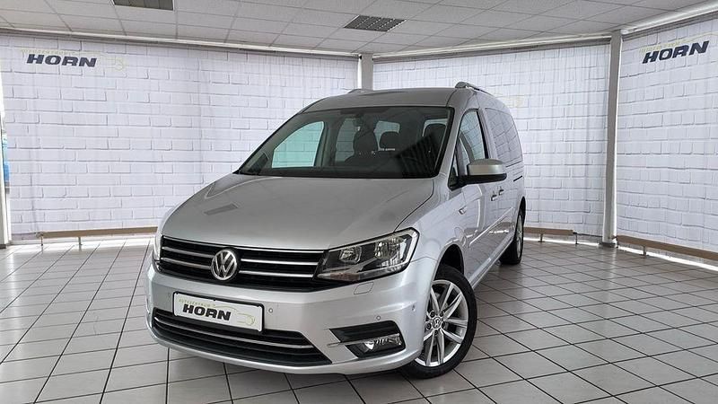 Gebraucht VW Caddy Maxi Highline 102 PS (75 kW) 2015 Reflexsilber metallic Van / Kleinbus
