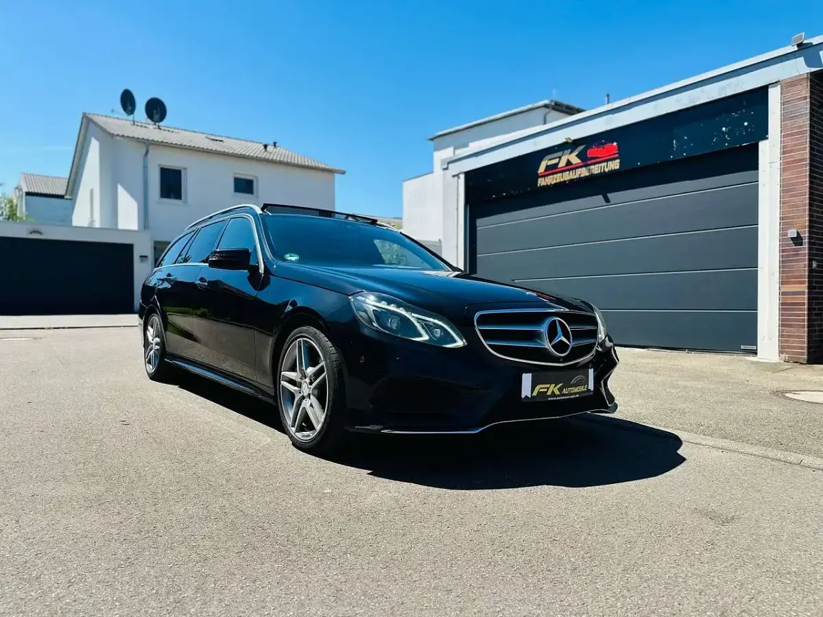 Gebraucht Mercedes E500 AMG 408 PS (300 kW) 2013 Schwarz Kombi