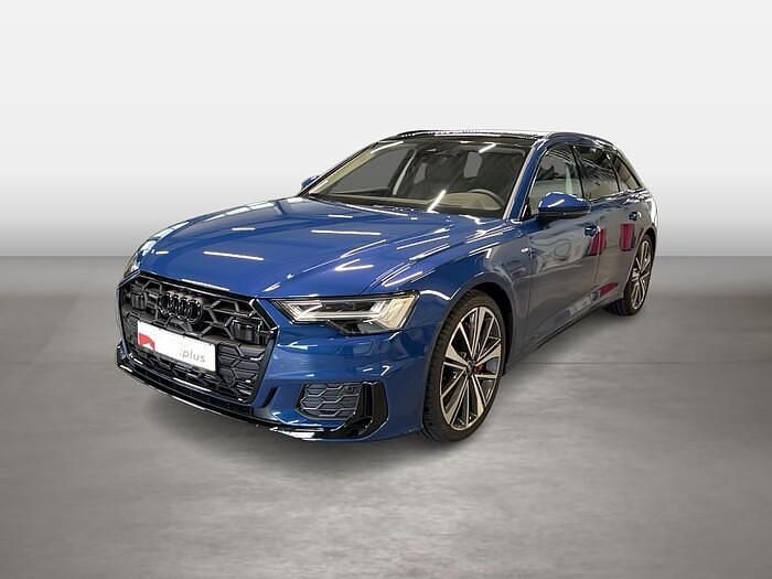 Ascariblau (metallic) Gebraucht 2024 Audi A6 Design Kombi | 58.420 € - Bild 1/4