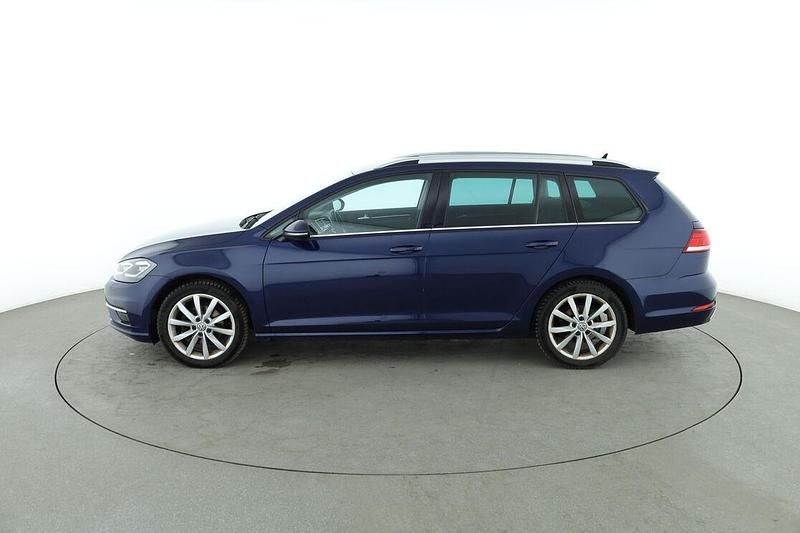 Gebraucht VW Golf VII Highline 2018 Blau Kombi