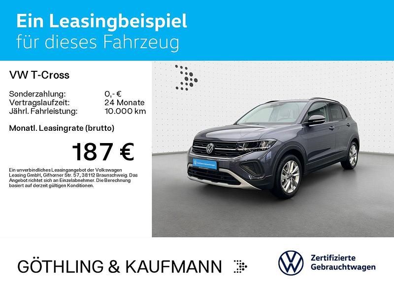 Gebraucht VW T-Cross Goal 95 PS (69 kW) 2025 Rauchgrau metallic SUV