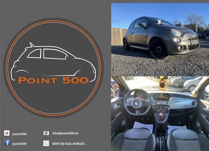 Grau Gebraucht 2014 Fiat 500 Sport Kleinwagen | 6.480 € (Guter Preis) - Bild 1/4