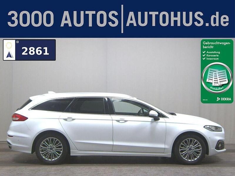 Weiss Gebraucht 2022 Ford Mondeo Titanium Kombi | 15.980 € (Guter Preis) - Bild 1/4