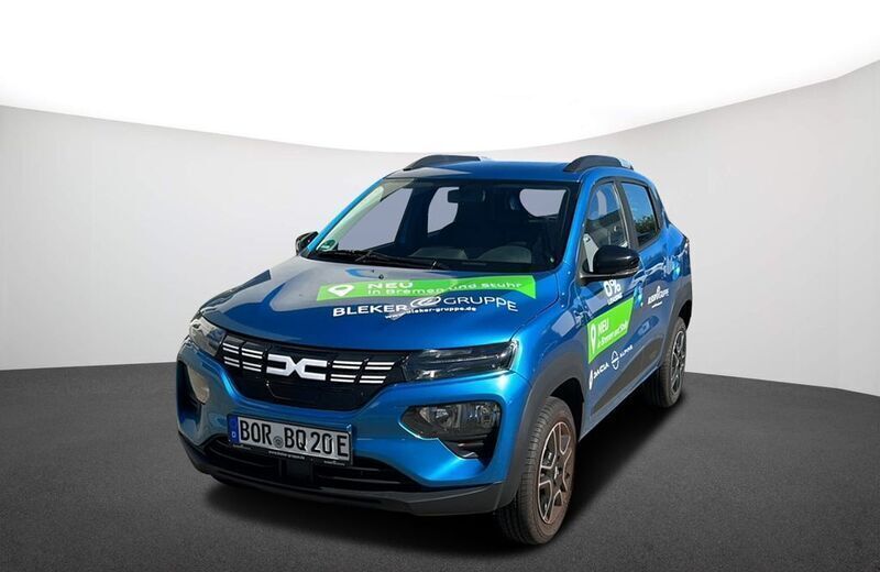 Rra cenoteblau metallic Gebraucht 2023 Dacia Spring Essentiel Kleinwagen | 15.290 € (Teuer) - Bild 1/4