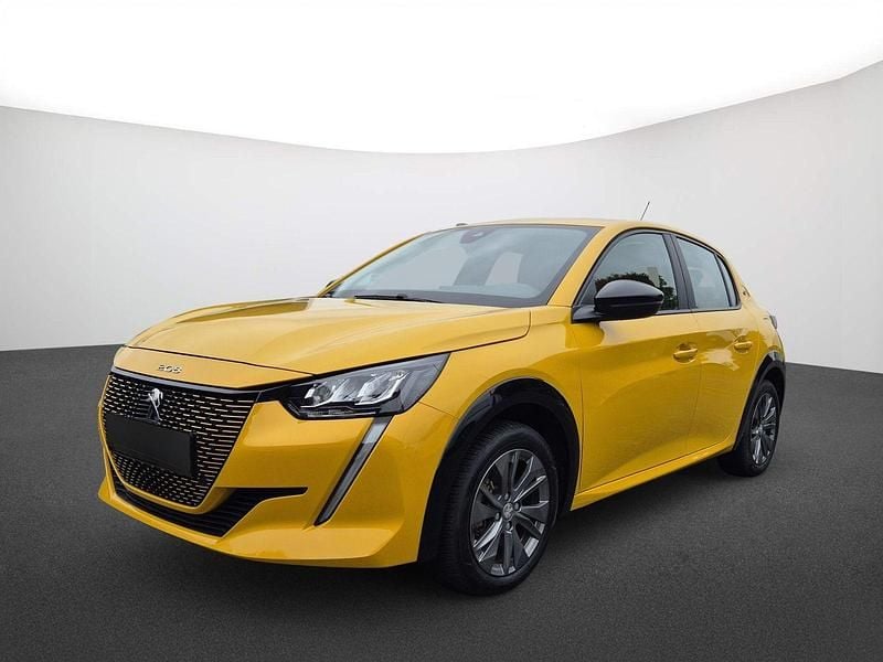 Gelb Gebraucht 2022 Peugeot e-208 Kleinwagen | 14.390 € (Guter Preis) - Bild 1/4