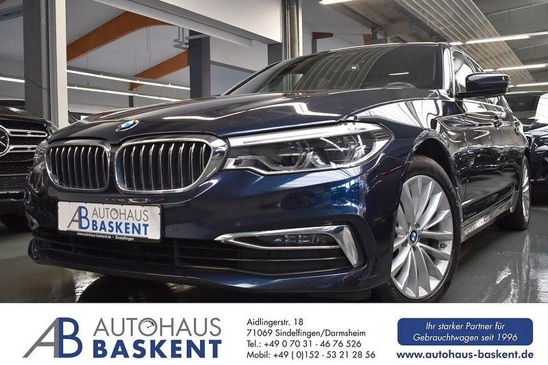 Blau Gebraucht 2020 BMW 520 Luxury Line Limousine | 29.890 € (Guter Preis) - Bild 1/4