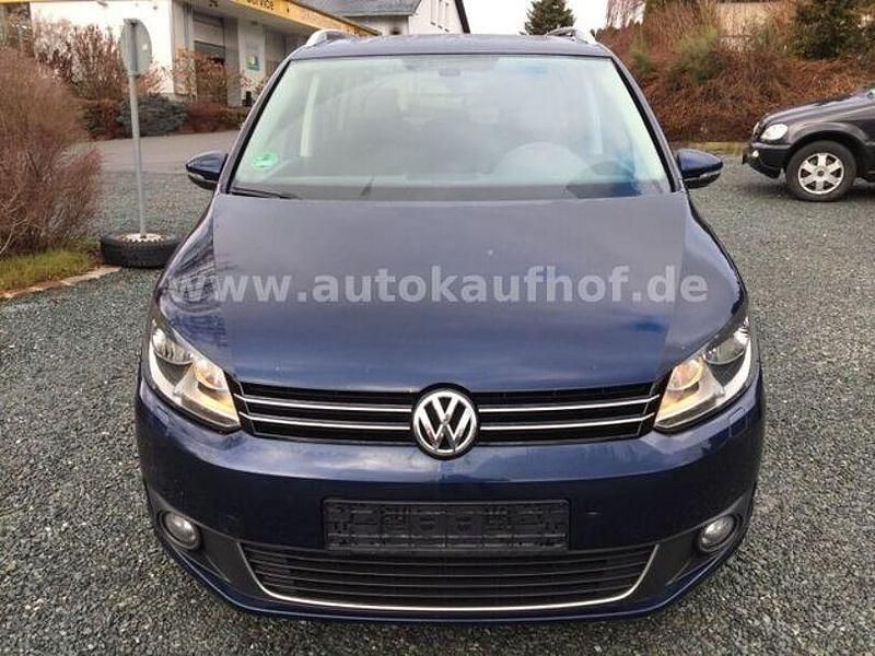 Gebraucht VW Touran Highline 140 PS (102 kW) 2012 Blau Van / Kleinbus