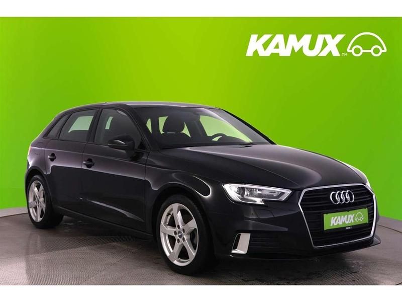 Schwarz Gebraucht 2018 Audi A3 Sportback Sport Limousine | 15.790 € (Guter Preis) - Bild 1/3