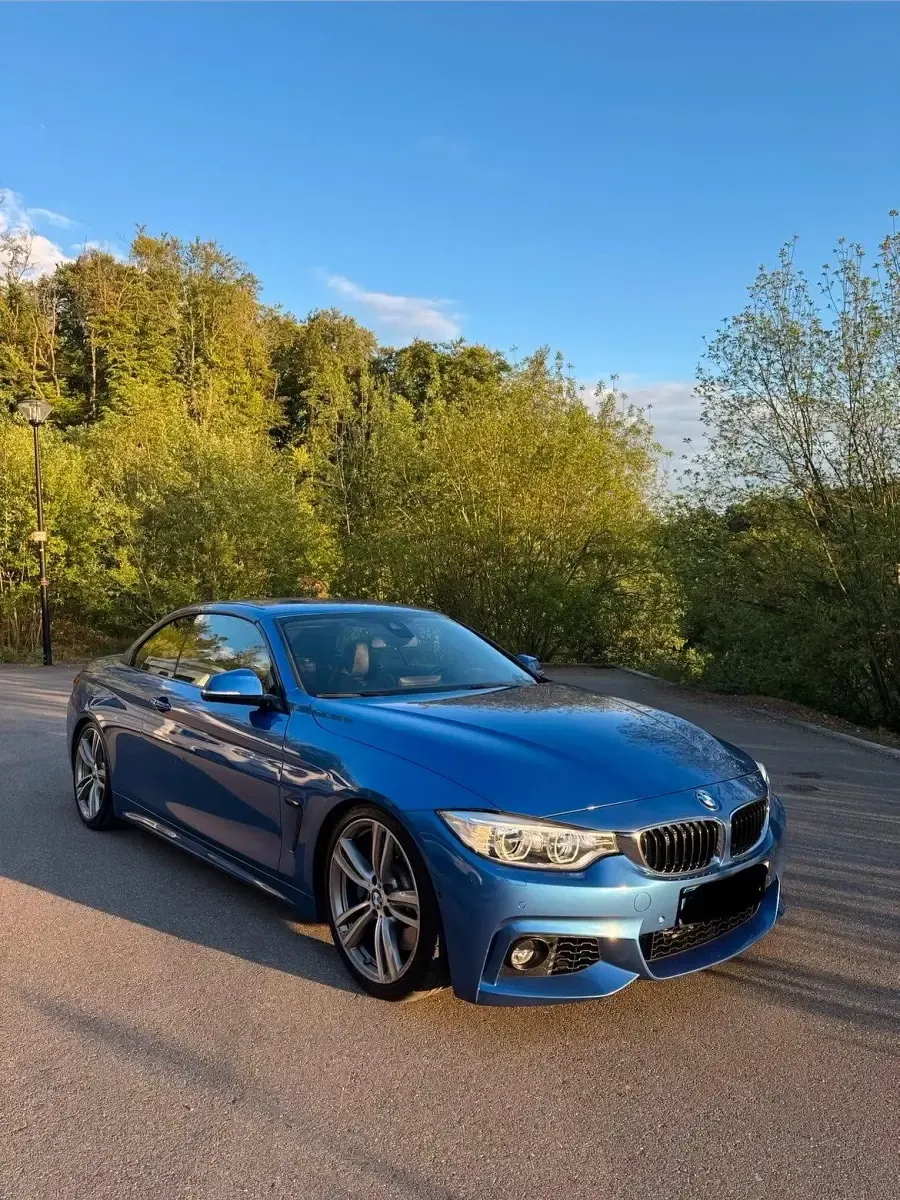 Gebraucht BMW 435 Performance 2014 Blau Cabrio