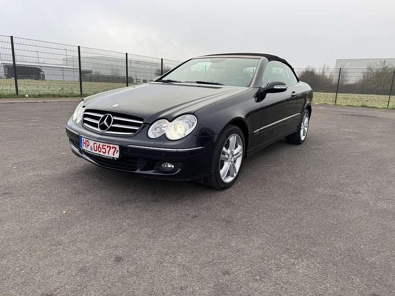 Gebraucht Mercedes CLK350 272 PS (200 kW) 2007 Obsidianschwarz  metalliclack Cabrio