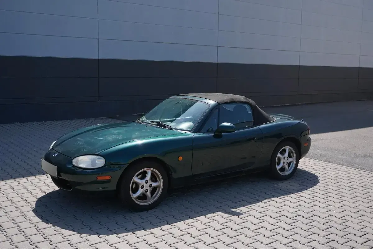 Gebraucht Mazda MX5 110 PS (80 kW) 2000 Grün Cabrio