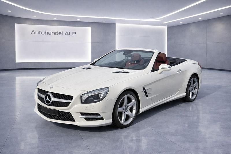 Gebraucht Mercedes SL400 333 PS (244 kW) 2016 Weiß Cabrio