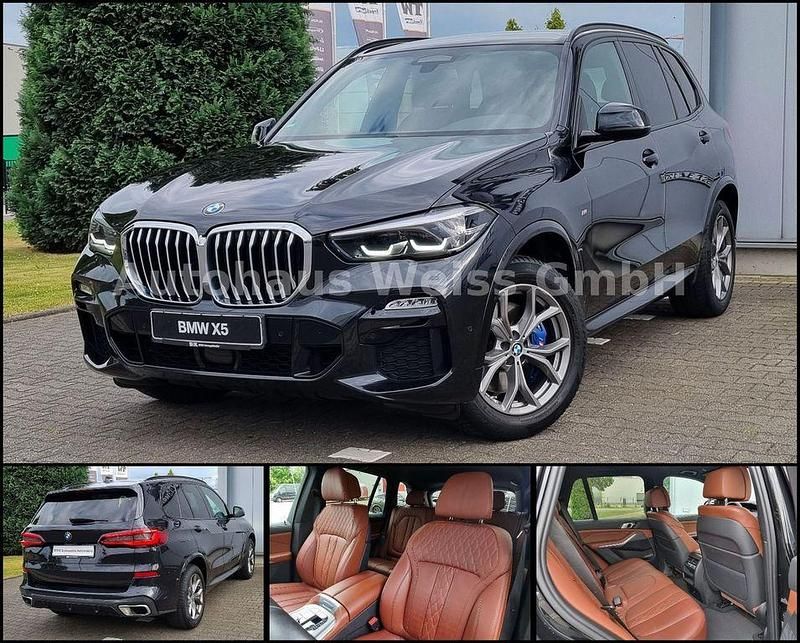Schwarz Gebraucht 2021 BMW X5 M Sport SUV | 44.890 € (Teuer) - Bild 1/4