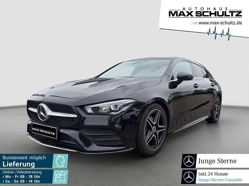 Metalliclack kosmosschwarz Gebraucht 2020 Mercedes CLA180 Shooting Brake AMG Kombi | 25.880 € (Fairer Preis) - Bild 1/4