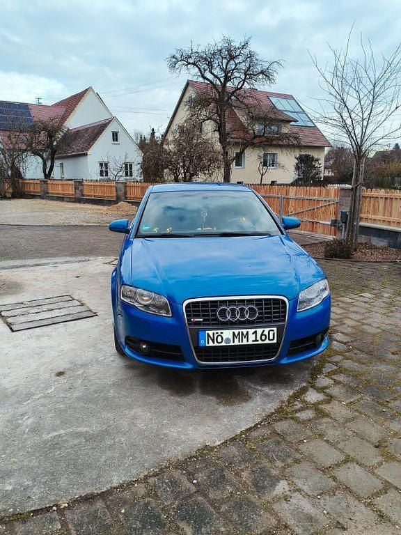 Blau Gebraucht 2007 Audi A4 Sport Limousine | 7.000 € (Teuer) - Bild 1/4