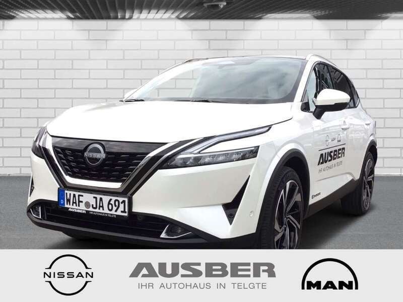 M) (weiss Gebraucht 2024 Nissan Qashqai Tekna SUV | 33.333 € (Superpreis) - Bild 1/3