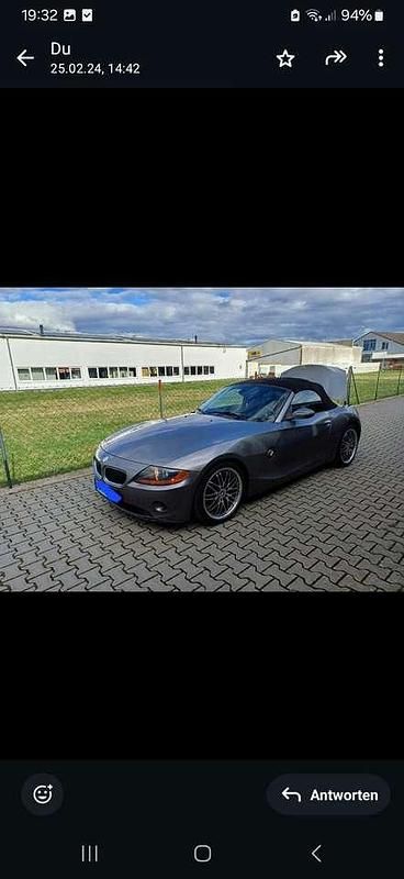 Gebraucht BMW Z4 170 PS (125 kW) 2004 Grau Cabrio