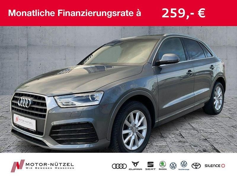 Monsungrau metallic Gebraucht 2018 Audi Q3 Sport SUV | 19.930 € (Fairer Preis) - Bild 1/4