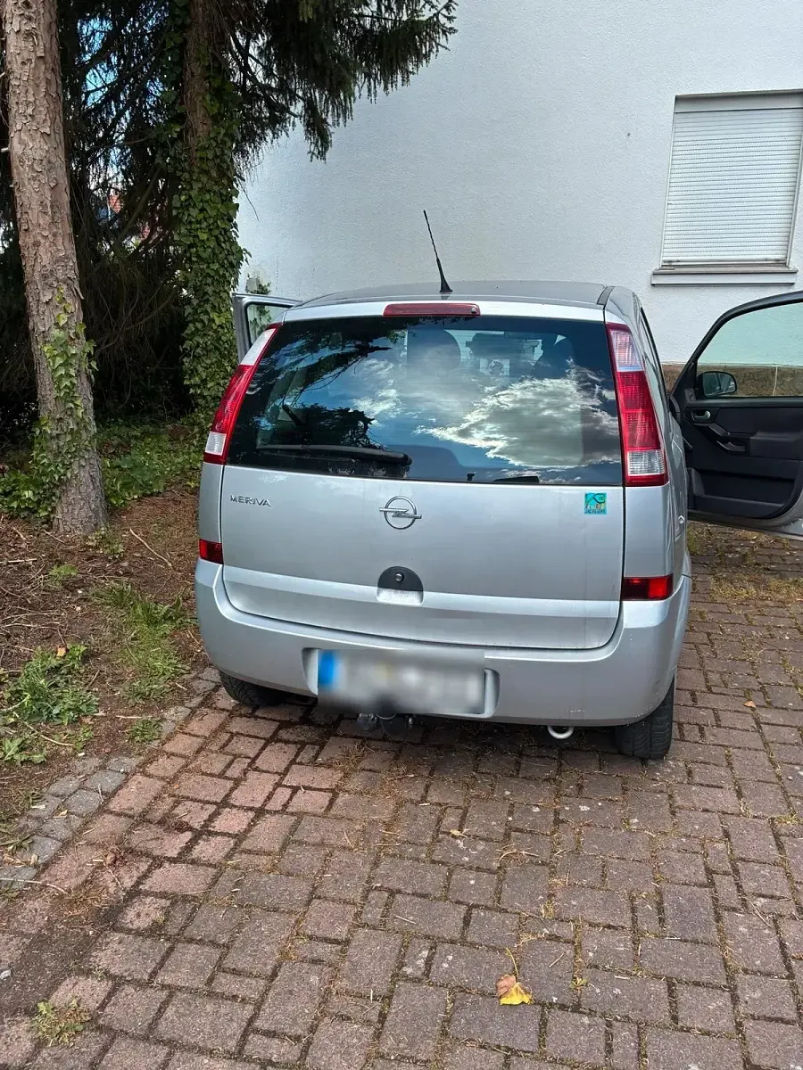 Gebraucht Opel Meriva 87 PS (63 kW) 2003 Silber Van / Kleinbus