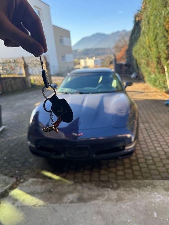 Blau Gebraucht 2000 Corvette C5 Cabrio | 22.500 € (Etwas zu teuer) - Bild 1/4