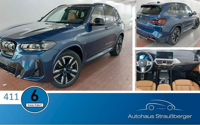 Blau Gebraucht 2023 BMW iX3 Shadowline SUV | 44.980 € (Guter Preis) - Bild 1/4