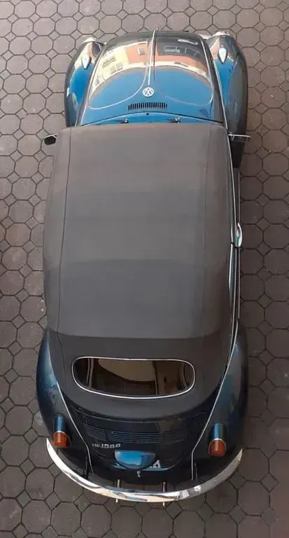 Gebraucht VW Käfer Karmann 50 PS (36 kW) 1972 Blau Cabrio