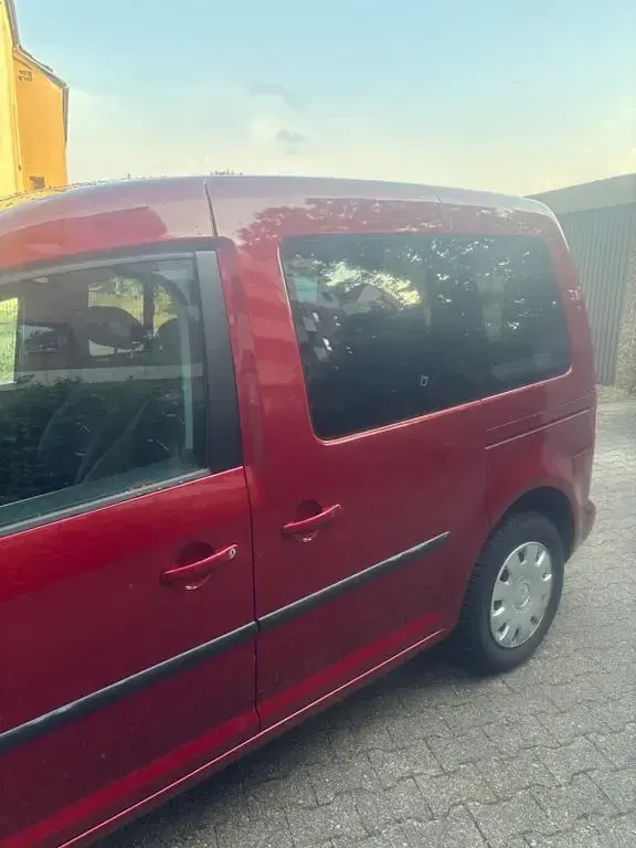 Gebraucht VW Caddy Life 80 PS (58 kW) 2007 Rot Van / Kleinbus