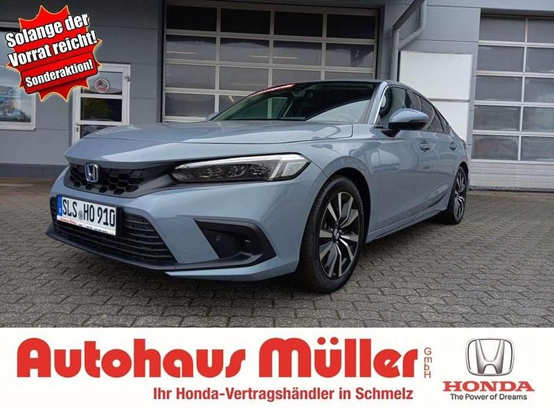 Sonic gray p. Neu 2025 Honda Civic Elegance Kleinwagen | 33.390 € (Guter Preis) - Bild 1/4