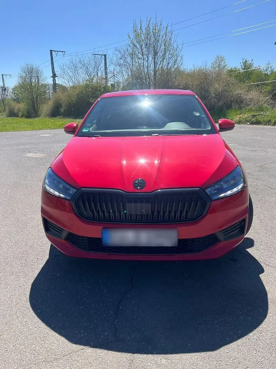 Gebraucht Skoda Fabia Active 65 PS (47 kW) 2022 Rot Kleinwagen