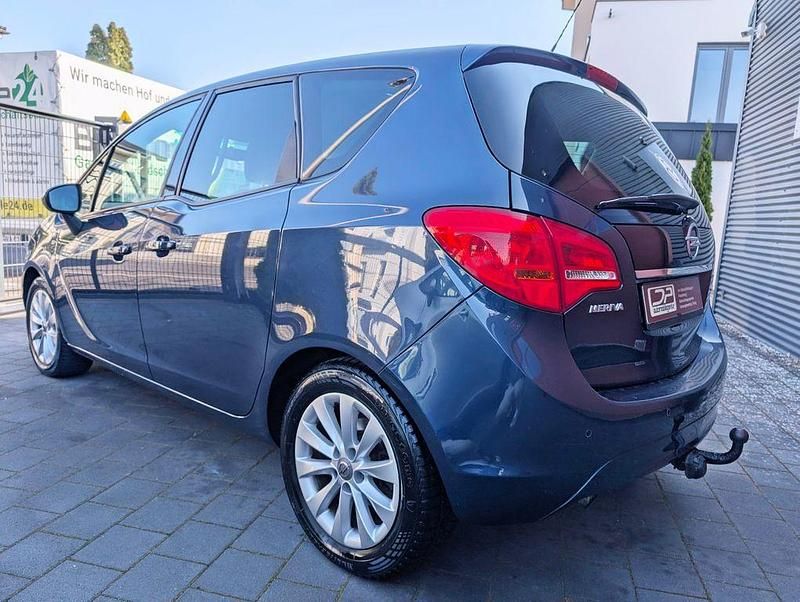 Gebraucht Opel Meriva 110 PS (80 kW) 2012 Blau Van / Kleinbus