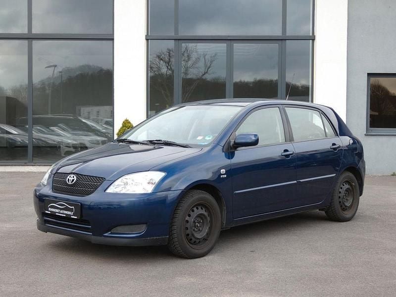 Gebraucht Toyota Corolla 97 PS (71 kW) 2002 Blau Limousine