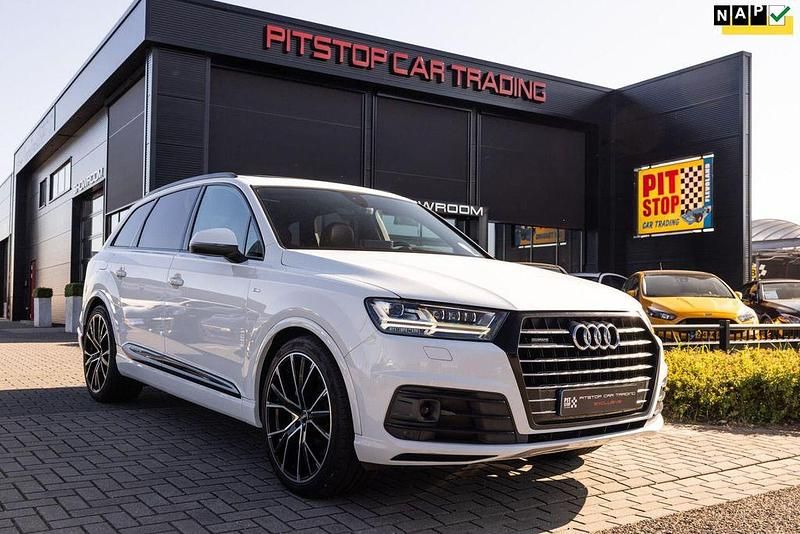 Weiß Gebraucht 2015 Audi Q7 S-line plus SUV | 27.500 € (Fairer Preis) - Bild 1/4