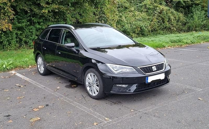 Schwarz Gebraucht 2018 Seat Leon ST XCELLENCE Kombi | 13.400 € (Guter Preis) - Bild 1/4