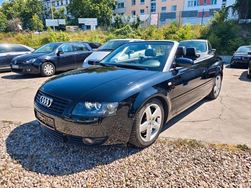 Schwarz Gebraucht 2002 Audi A4 Cabriolet Sport Cabrio | 3.990 € (Guter Preis) - Bild 1/4