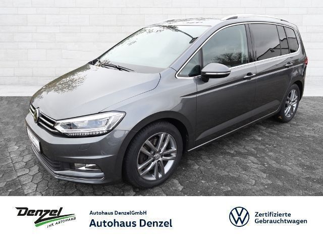 Indiumgrau metallic Gebraucht 2016 VW Touran Highline Van / Kleinbus | 20.990 € (Fairer Preis) - Bild 1/4