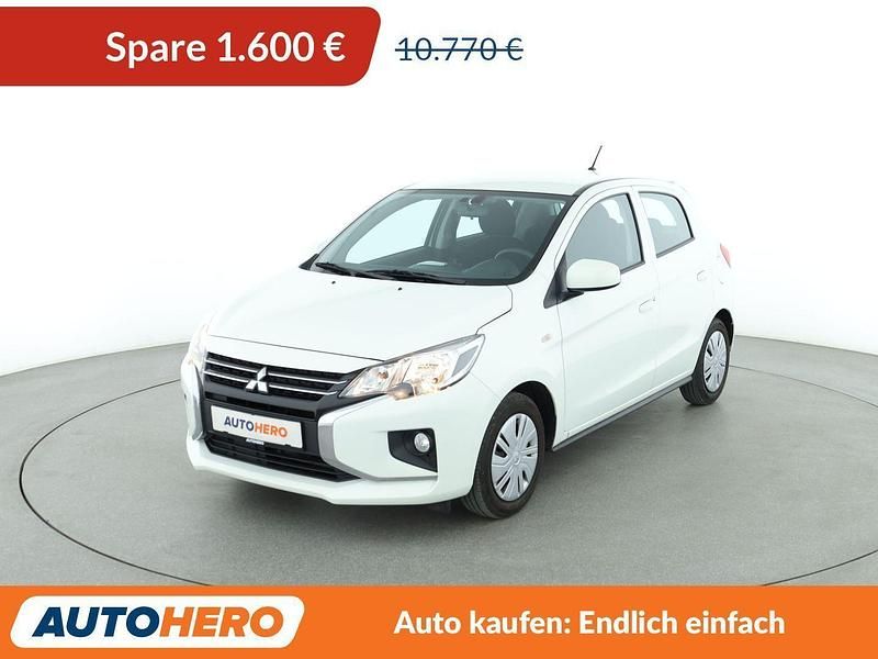Weiß Gebraucht 2021 Mitsubishi Space Star Spirit Limousine | 9.170 € (Guter Preis) - Bild 1/3