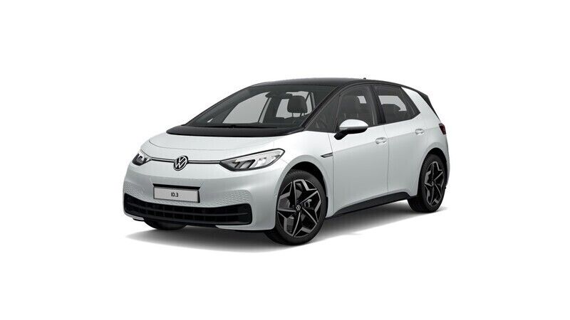 Weiß Gebraucht 2022 VW ID.3 Pro Kleinwagen | 23.188 € - Bild 1/3