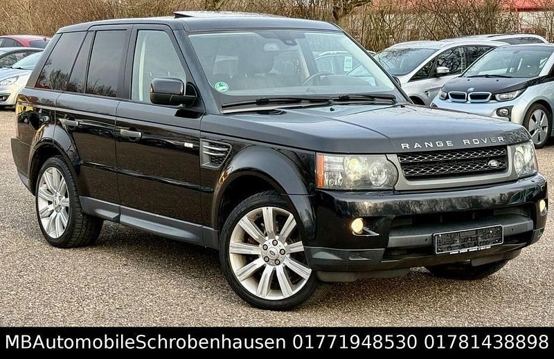 Schwarz Gebraucht 2010 Land Rover Range Rover Sport HSE SUV | 8.999 € (Superpreis) - Bild 1/4