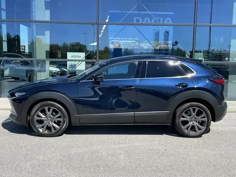 Gebraucht Mazda CX-30 Selection 179 PS (131 kW) 2021 Blau SUV